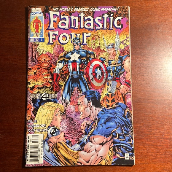 Marvel comics vintage FANTASTIC FOUR Vol 2, No 3, January, 1997 - Picture 1 of 3